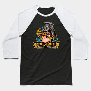 Leeeeeroy Jenkins! Baseball T-Shirt